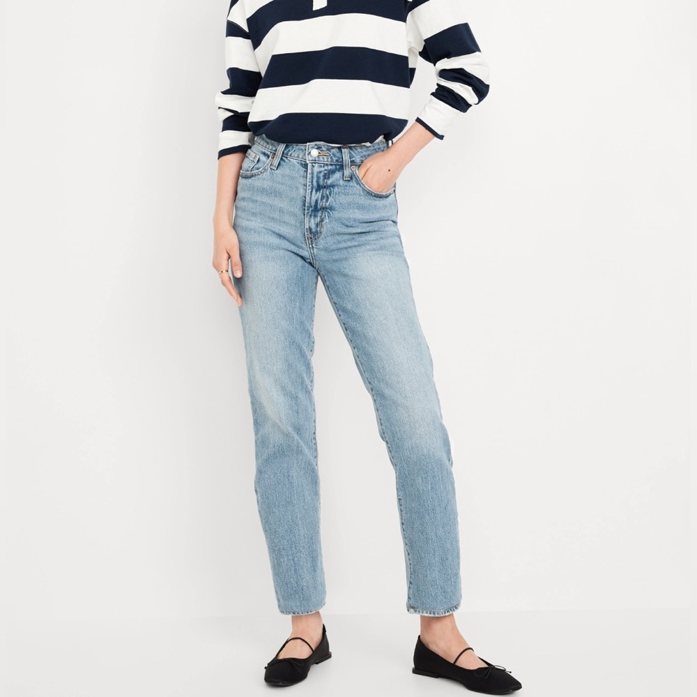 Old Navy Perfect Straight Mid-rise Jeans, size 18, EUC